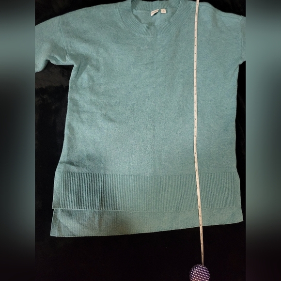 Gap - Seafoam Green - Mock Neck, Hi Low Sweater - Size S - Picture 4 of 8